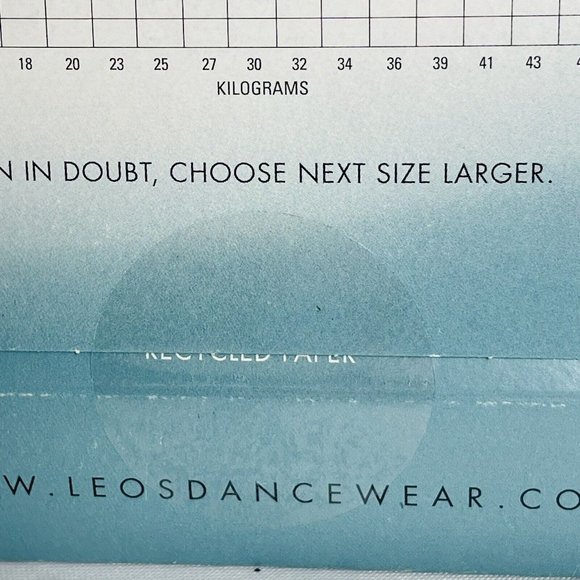 3 Pairs Girl's Tights Leo's Dancewear Brand Size 12-14 Light Toast LY7000G - Picture 8 of 9